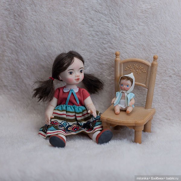 Еще один год творчества — Авторские миниатюрные куклы: лепка