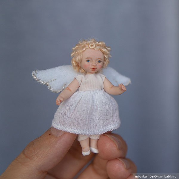 Еще один год творчества — Авторские миниатюрные куклы: лепка (фото 2)