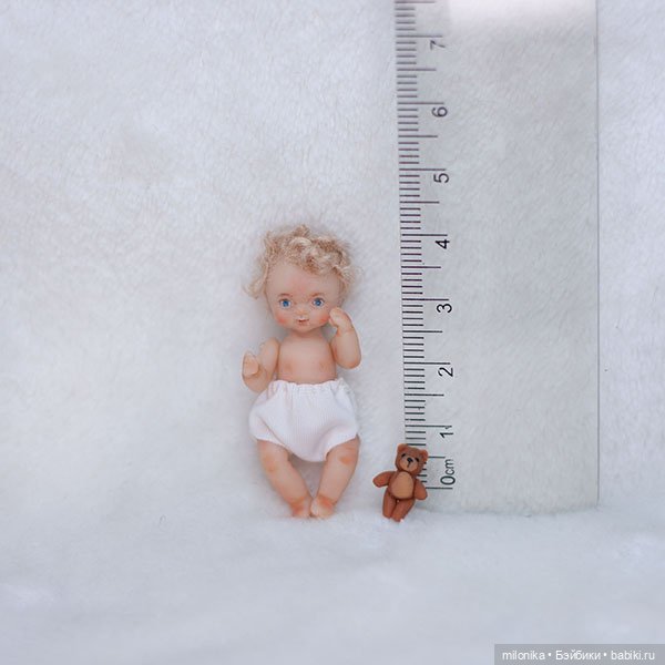 Еще один год творчества — Авторские миниатюрные куклы: лепка