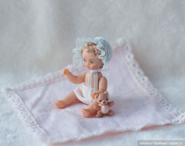 Еще один год творчества — Авторские миниатюрные куклы: лепка