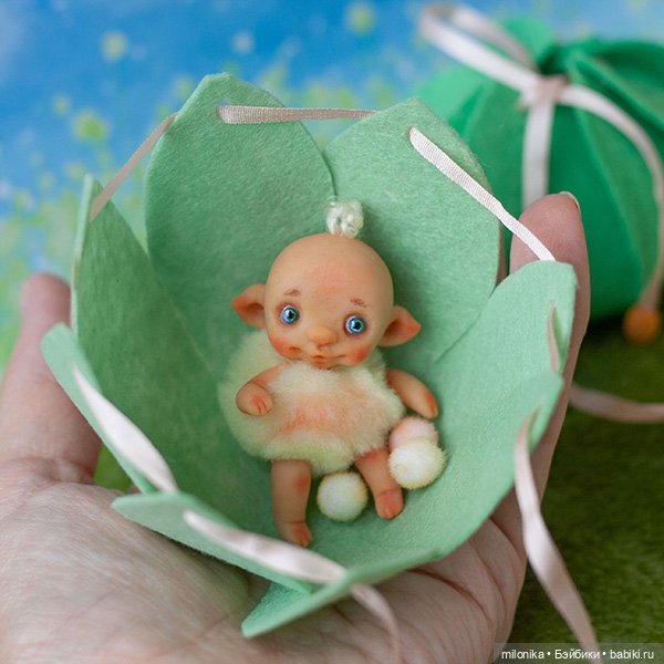 Еще один год творчества — Авторские миниатюрные куклы: лепка