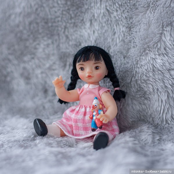 Еще один год творчества — Авторские миниатюрные куклы: лепка (фото 4)