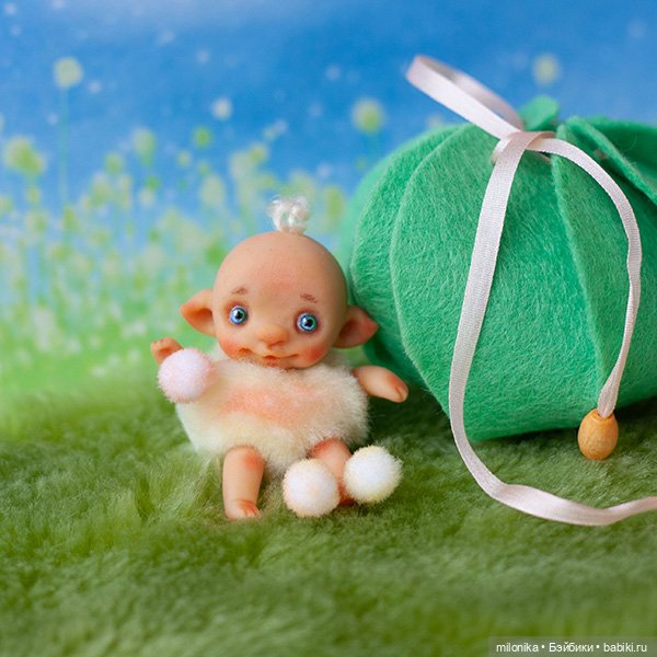 Еще один год творчества — Авторские миниатюрные куклы: лепка