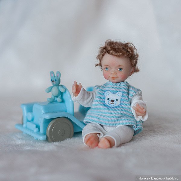 Еще один год творчества — Авторские миниатюрные куклы: лепка