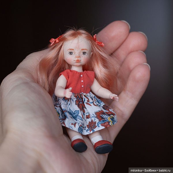 Еще один год творчества — Авторские миниатюрные куклы: лепка
