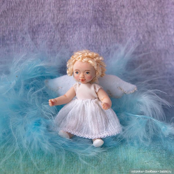 Еще один год творчества — Авторские миниатюрные куклы: лепка