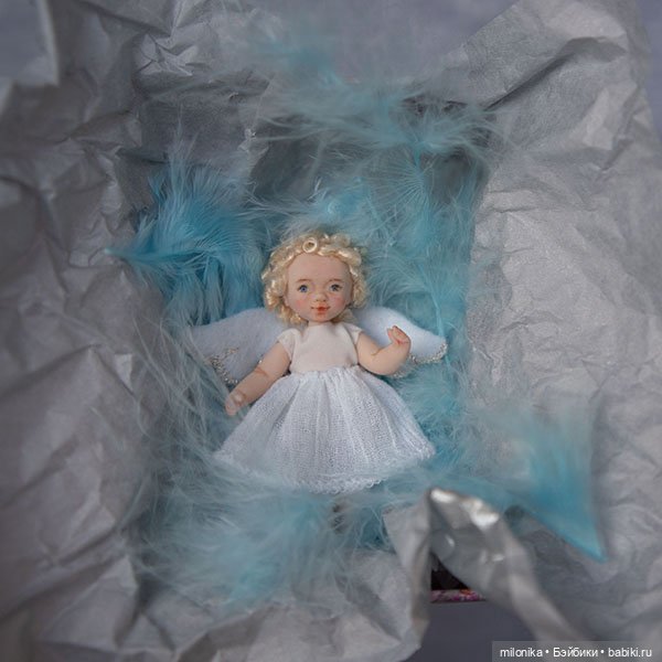 Еще один год творчества — Авторские миниатюрные куклы: лепка (фото 3)