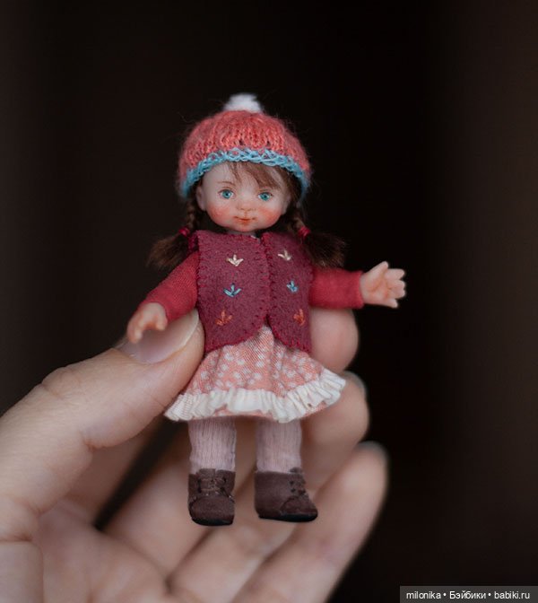 Еще один год творчества — Авторские миниатюрные куклы: лепка