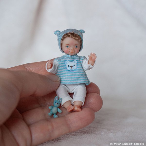 Еще один год творчества — Авторские миниатюрные куклы: лепка