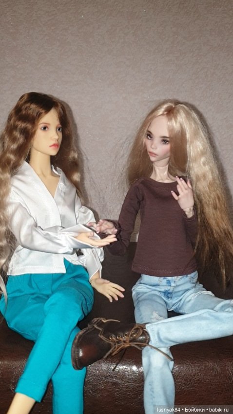 Ева и Минк — Куклы Chimera Doll (Нина Куриленко): российские BJD (БЖД)