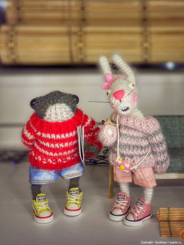 У Носка Варежка — Вязаные игрушки и амигуруми: крючком