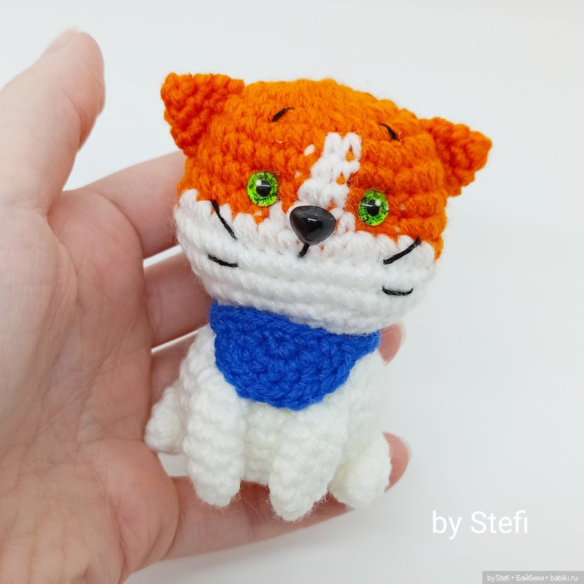 Шкодный котик — Вязаные игрушки и амигуруми: крючком (фото 4)