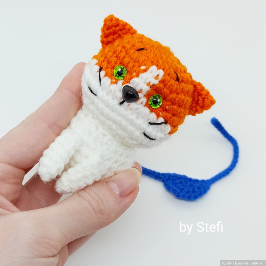 Шкодный котик — Вязаные игрушки и амигуруми: крючком (фото 7)