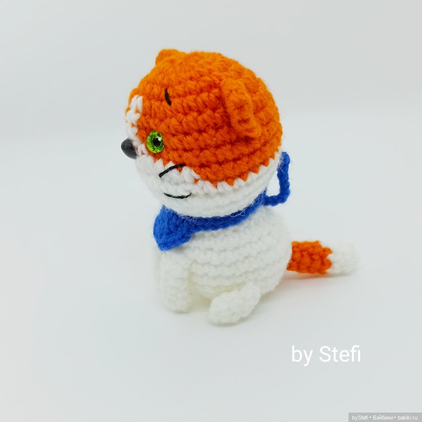 Шкодный котик — Вязаные игрушки и амигуруми: крючком (фото 3)