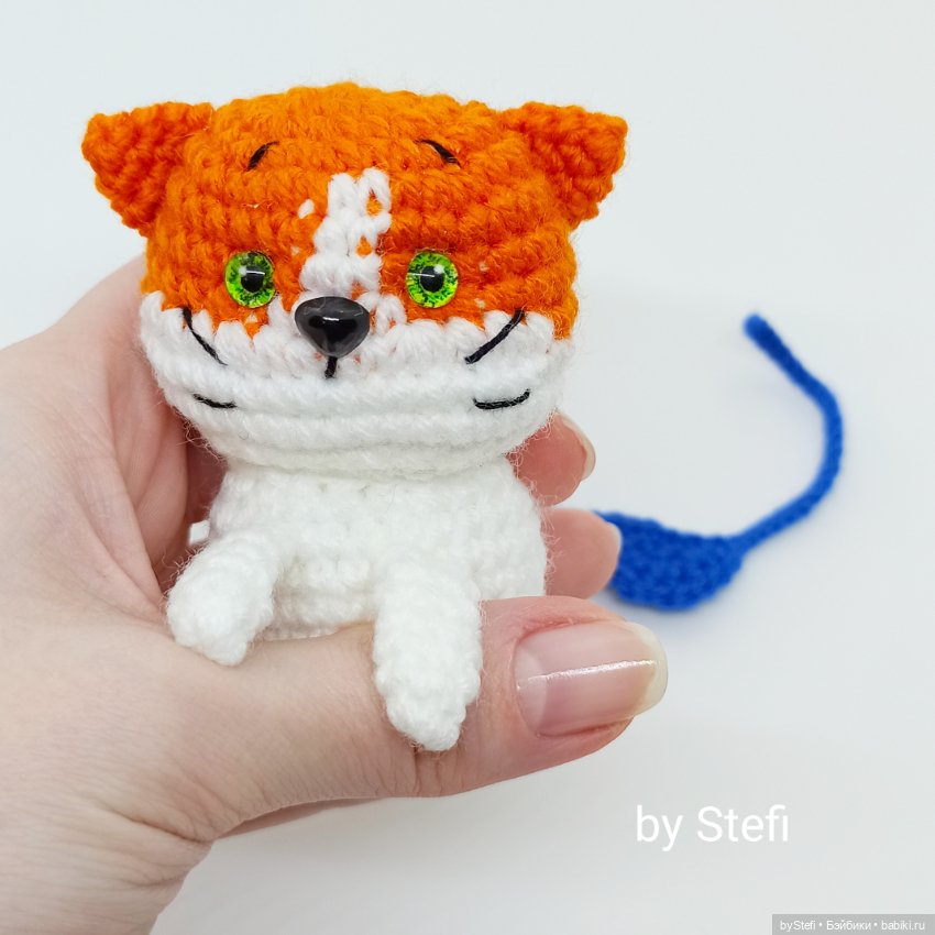 Шкодный котик — Вязаные игрушки и амигуруми: крючком (фото 9)