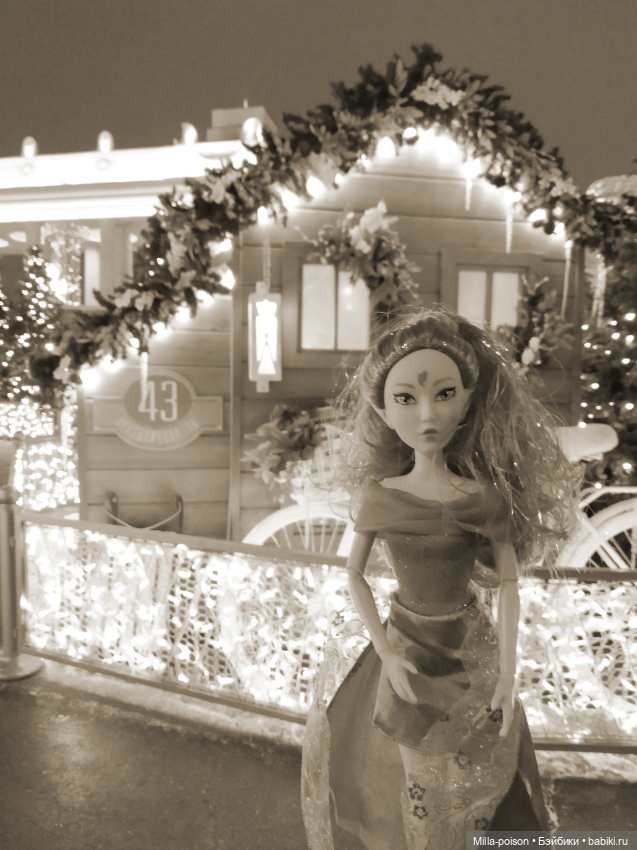 Воспоминания Эльфийки о чудесной зимней прогулке