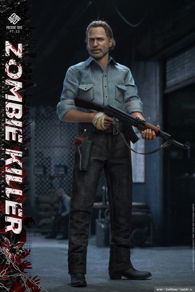 Present Toys анонсировали фигурку Рика Граймса по мотивам сериала «Ходячие мертвецы»