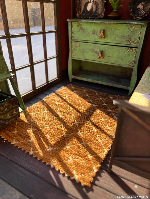 Домик для жабика — Текстильные игрушки и примитивы: кофейные