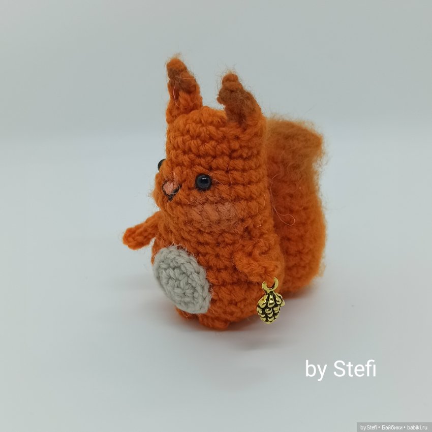 Белочка — Вязаные игрушки и амигуруми: крючком (фото 2)
