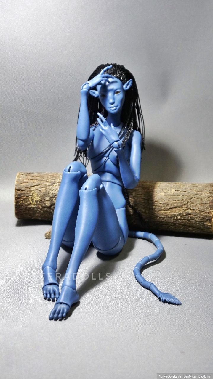 Первый парик для Нави (Аватар) (фото 10)