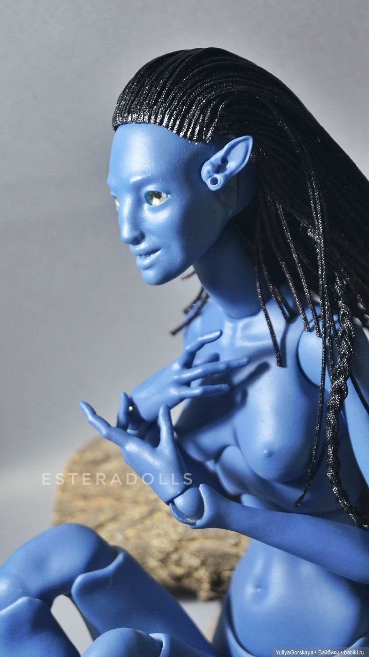 Первый парик для Нави (Аватар) (фото 8)