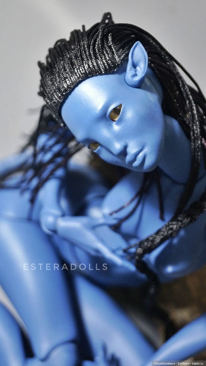 Первый парик для Нави (Аватар)