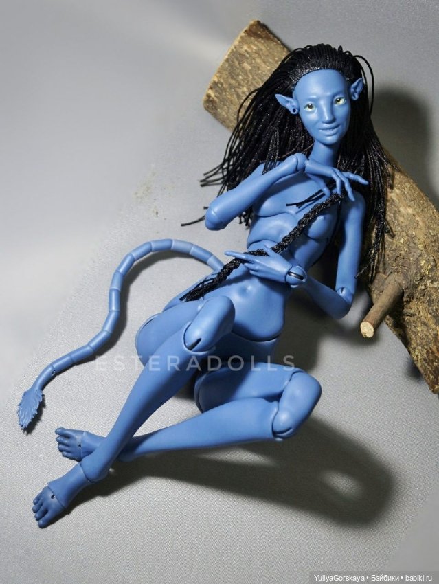 Первый парик для Нави (Аватар) (фото 7)