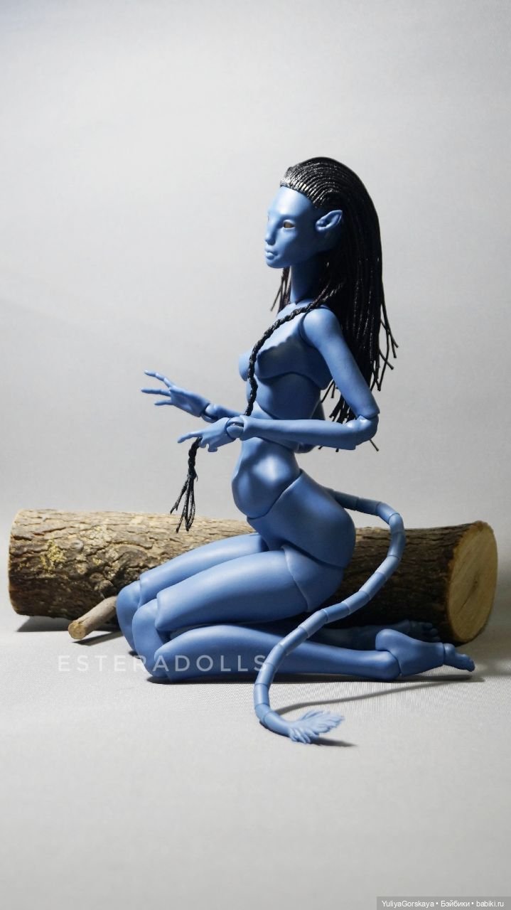 Первый парик для Нави (Аватар) (фото 3)