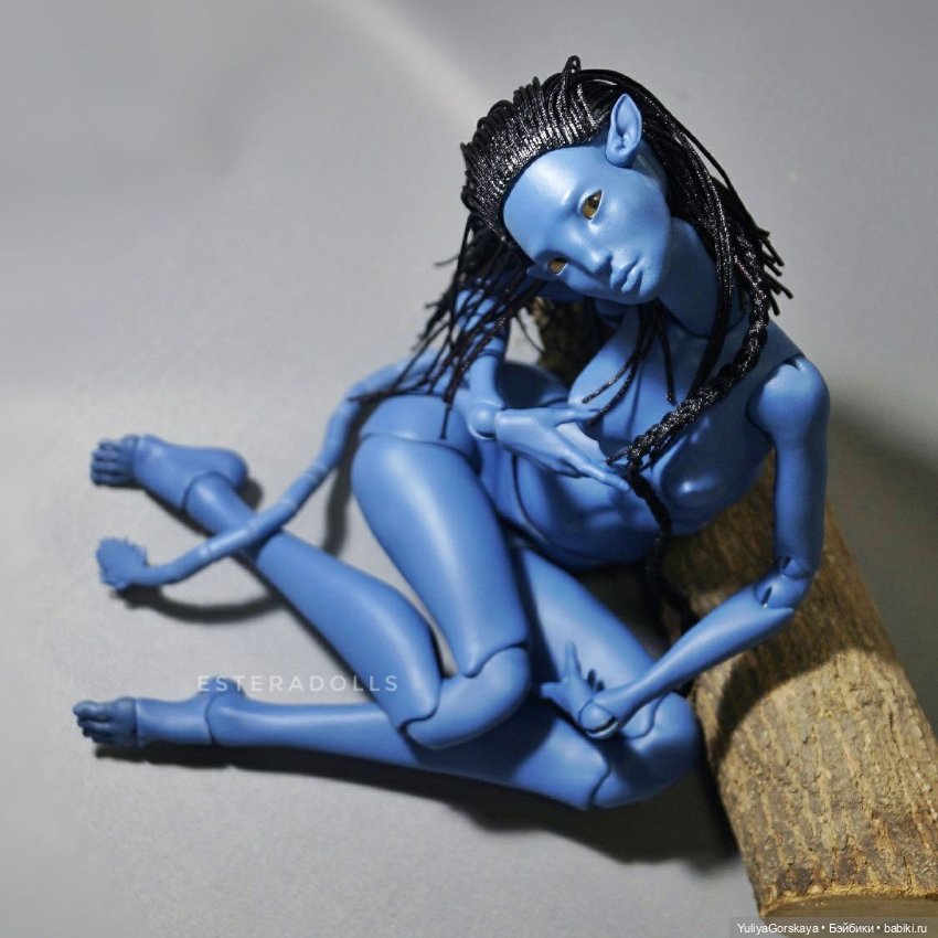 Первый парик для Нави (Аватар)