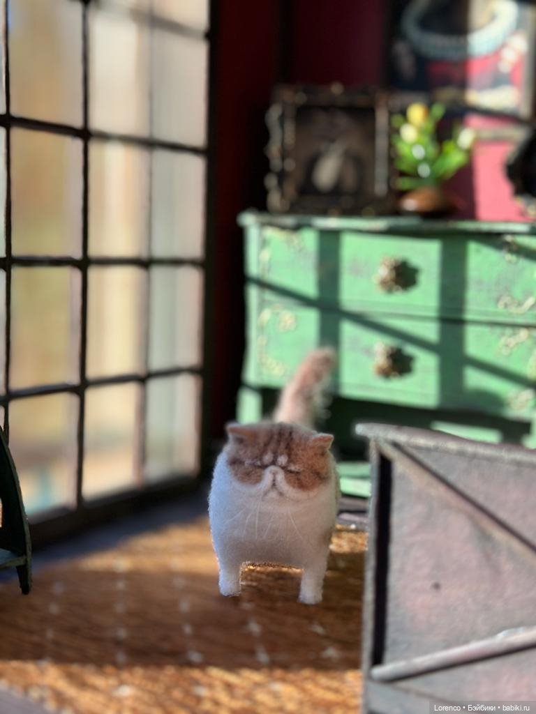 Домик для жабика — Текстильные игрушки и примитивы: кофейные