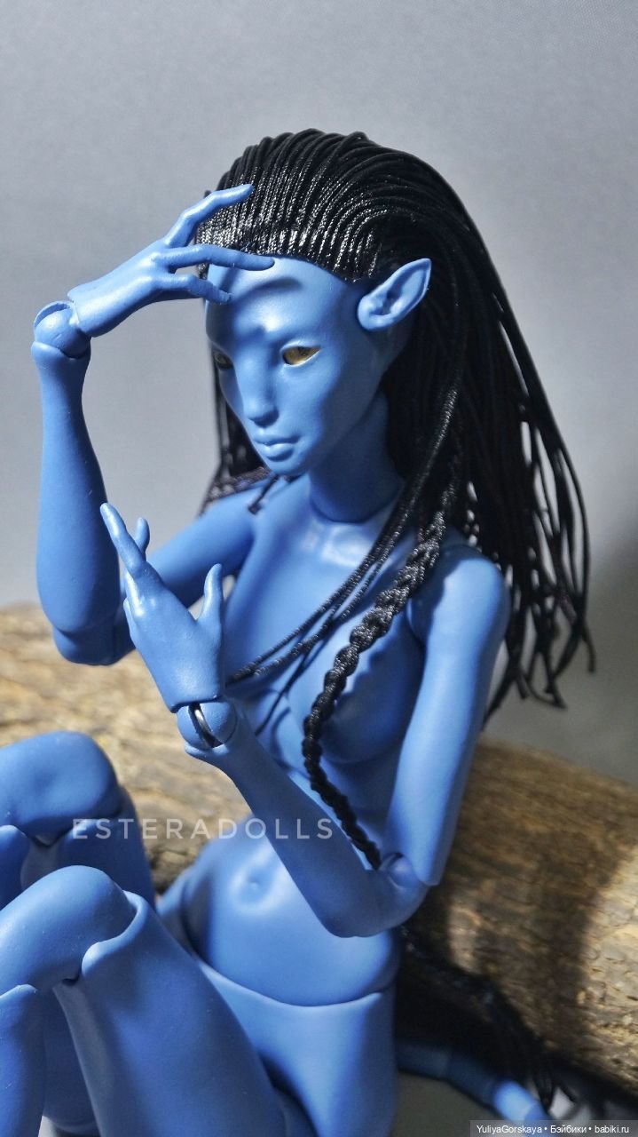 Первый парик для Нави (Аватар)