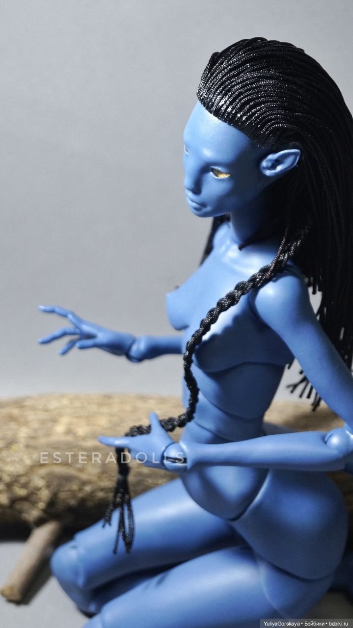 Первый парик для Нави (Аватар)