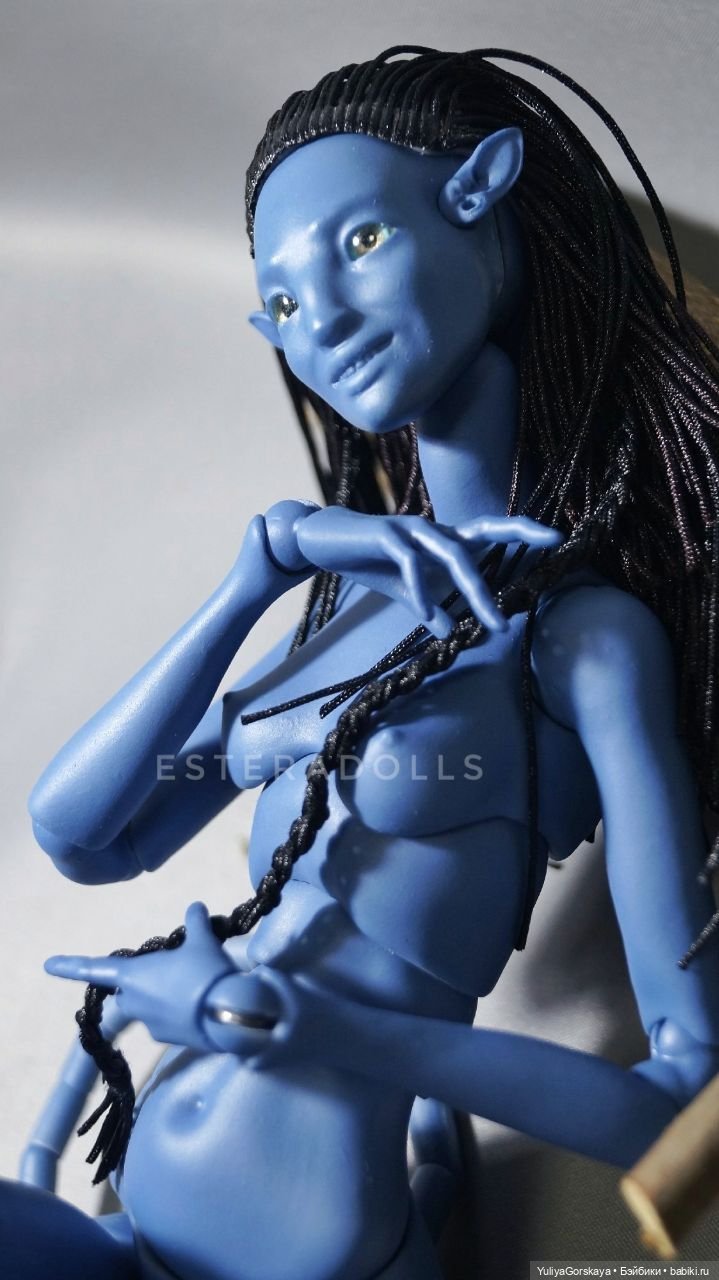 Первый парик для Нави (Аватар) (фото 6)