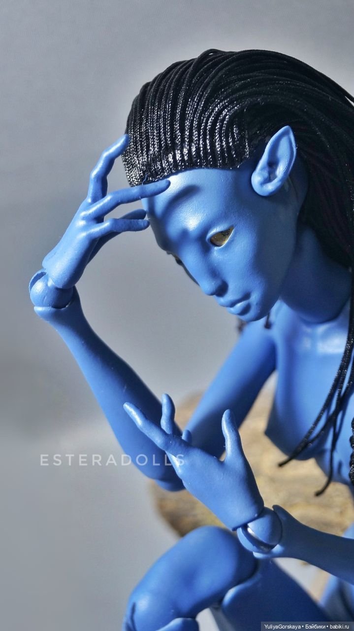 Первый парик для Нави (Аватар) (фото 9)