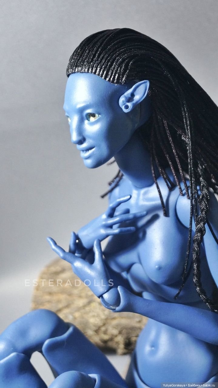 Первый парик для Нави (Аватар)