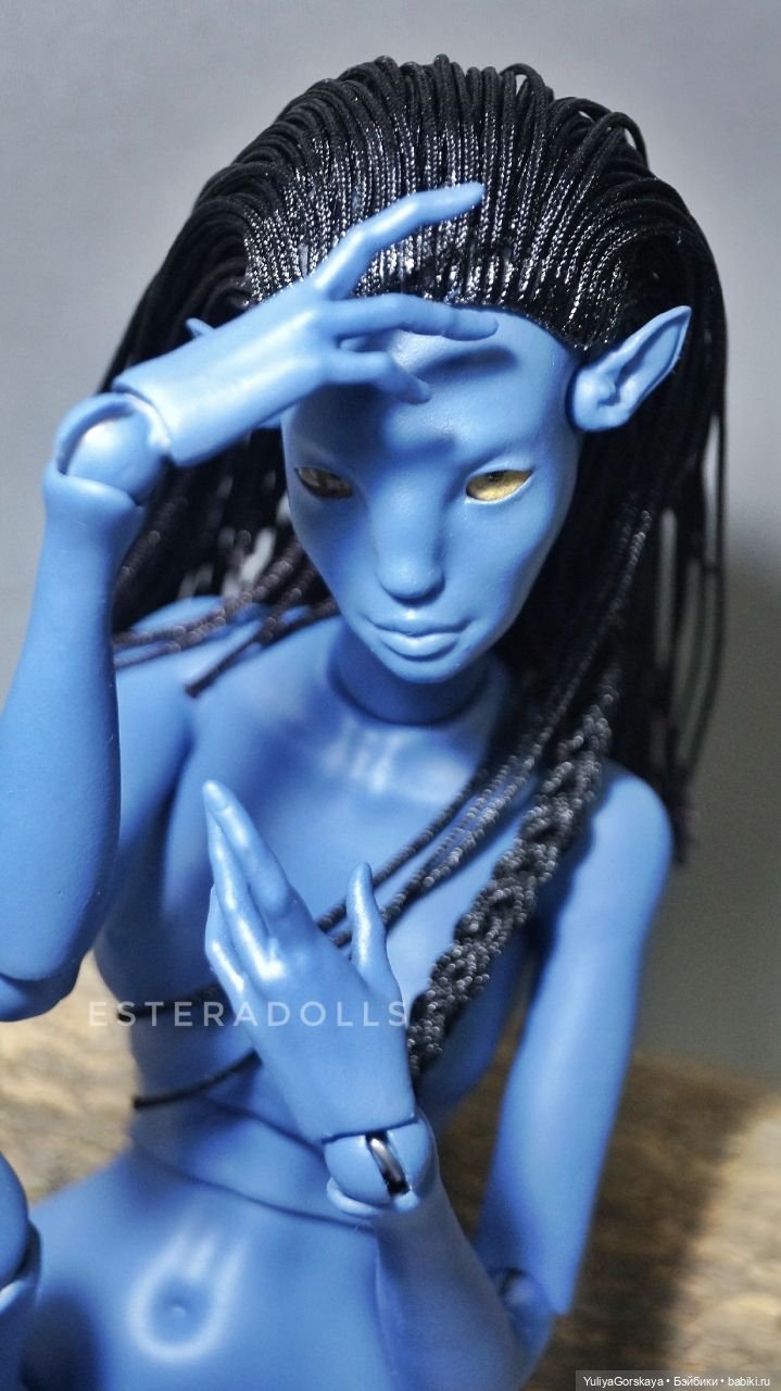 Первый парик для Нави (Аватар) (фото 2)