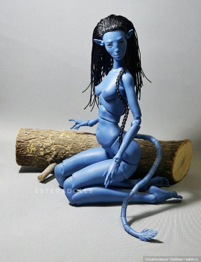 Первый парик для Нави (Аватар)