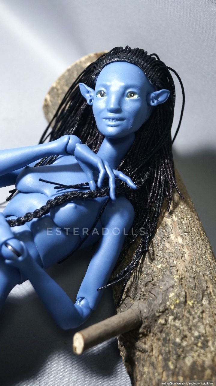 Первый парик для Нави (Аватар) (фото 5)