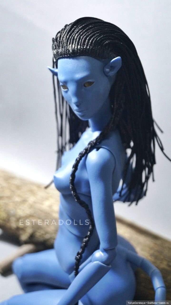 Первый парик для Нави (Аватар)