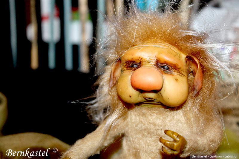 Тролль. Часть 2 — Игрушки в смешанной технике (мех и глина): Арт (фото 2)