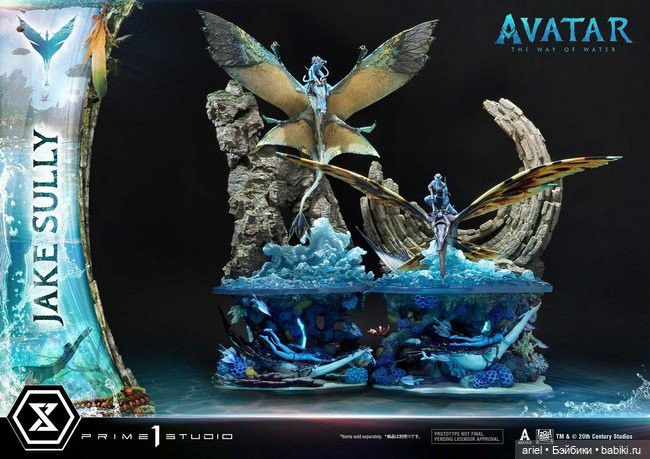Prime 1 Studio анонсировали диораму с Джейком Салли по мотивам фильма «Аватар: Путь воды» (фото 6)