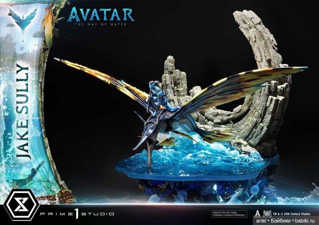 Prime 1 Studio анонсировали диораму с Джейком Салли по мотивам фильма «Аватар: Путь воды» (фото 5)