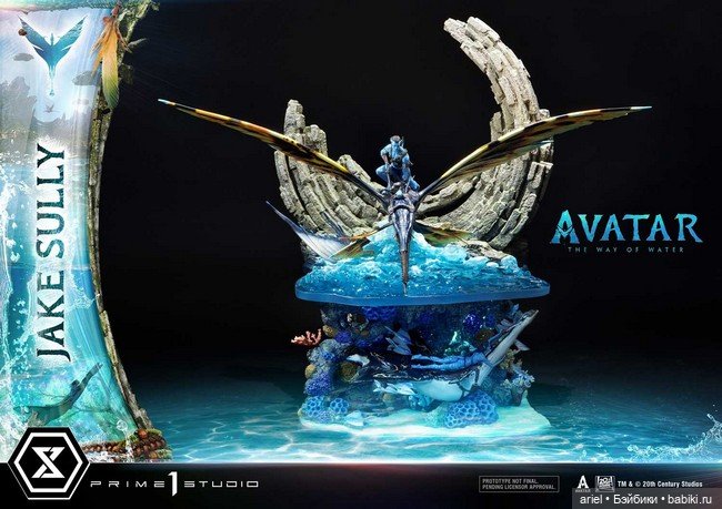 Prime 1 Studio анонсировали диораму с Джейком Салли по мотивам фильма «Аватар: Путь воды» (фото 8)