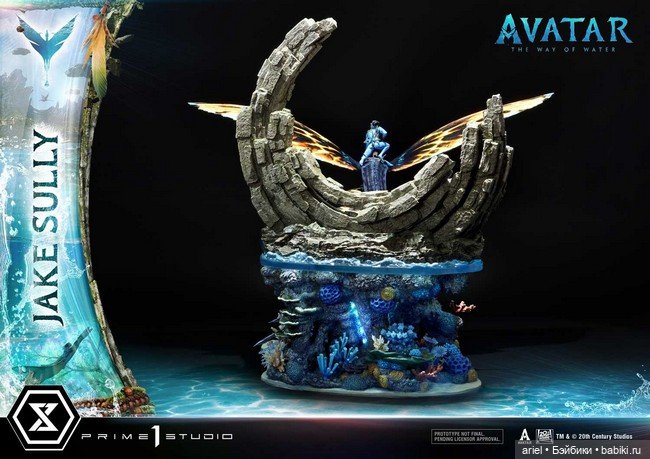 Prime 1 Studio анонсировали диораму с Джейком Салли по мотивам фильма «Аватар: Путь воды» (фото 2)