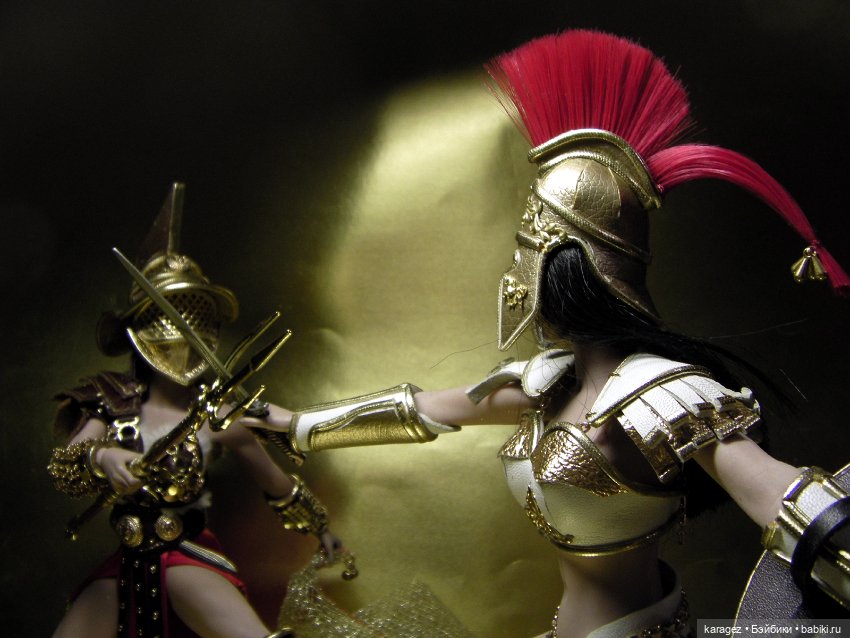 Смертельный поединок спартанки и гладиаторки (фото 10)