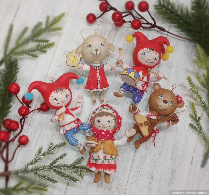 Масленица к нам идёт — Лепка авторских игрушек и папье