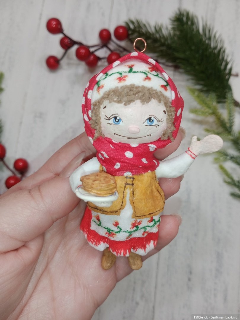 Масленица к нам идёт — Лепка авторских игрушек и папье