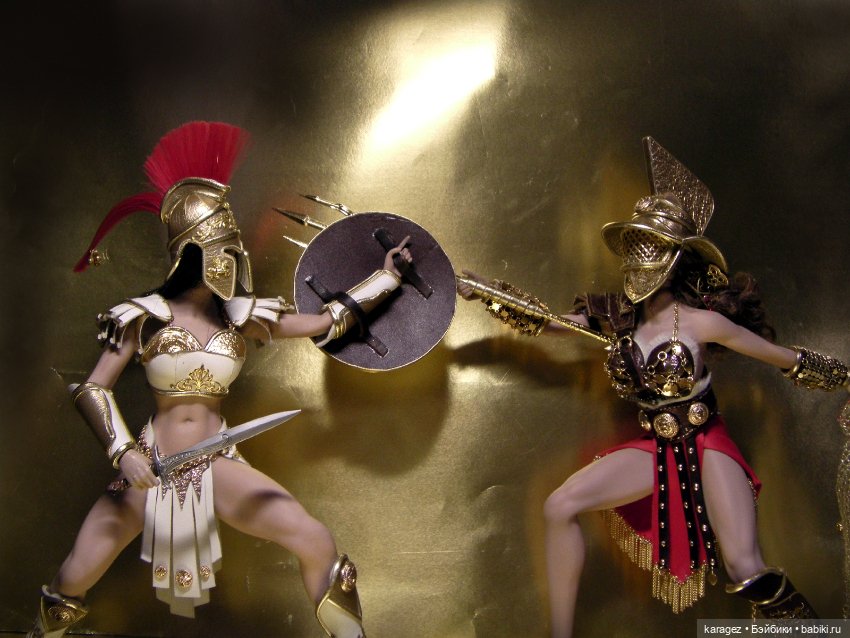 Смертельный поединок спартанки и гладиаторки (фото 7)