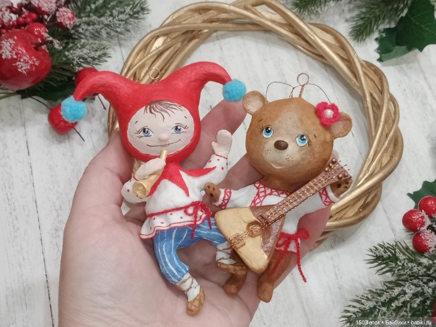 Масленица к нам идёт — Лепка авторских игрушек и папье