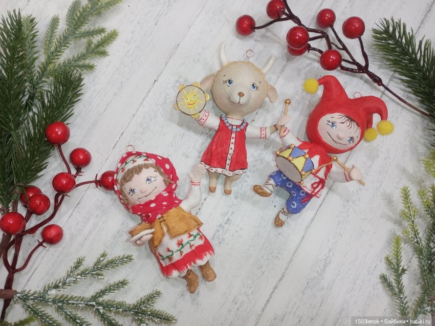 Масленица к нам идёт — Лепка авторских игрушек и папье (фото 2)